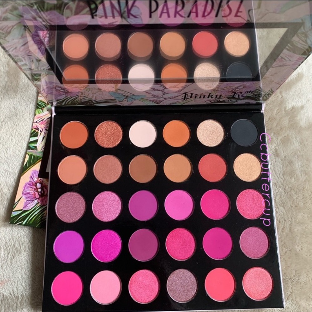 Pinky Rose Pink Paradise Eyeshadow Palette BNIB